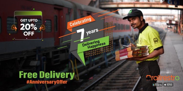 Anniversary Offer: RailRestro Celebrates Its 7th Anniversary With A Big Bash