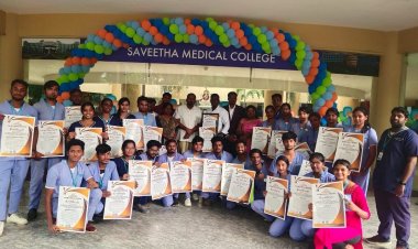 Saveetha College of Occupational Therapy Creates History!! Screened more than 3000 primary children in less than 24hrs..