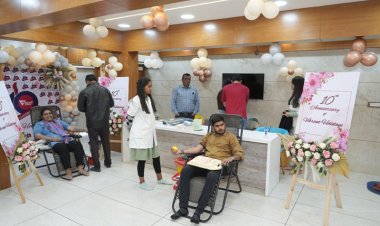 Vibrant Holidays Marks 10-Year Milestone with a Heartfelt Blood Donation Camp