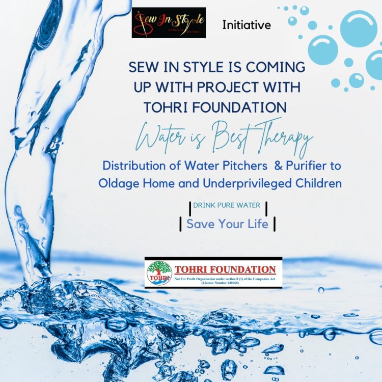 Water Purifiers & Pitchers Distribution To Underprivileged Children Centre So To Drink Pure Water & Stay Healthy