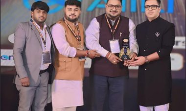Film financier Sanjay Kumar Chauhan group of company VCR EVENT AND PROMOTION  Honored with 'Best Event and Wedding Planner of the Year' award by Ashneer Grover