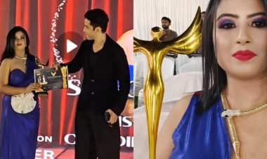 Bollywood Award and Fashion Show Night 2025 Shines in Gujarat: Sangjukta Das Honored with Global Achievement Award 2025
