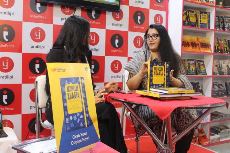 Muneem Khaata - A Game-Changer at World Book Fair 2025: Aaliya Inamdar Shares Her Journey!