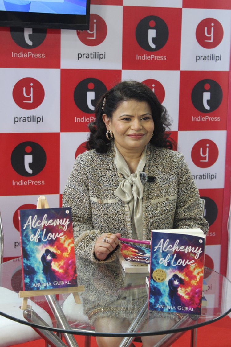 "Alchemy of Love" – A Story of Healing, Hope, and Unbreakable Bonds By Anubha Gujral at the World Book Fair 2025