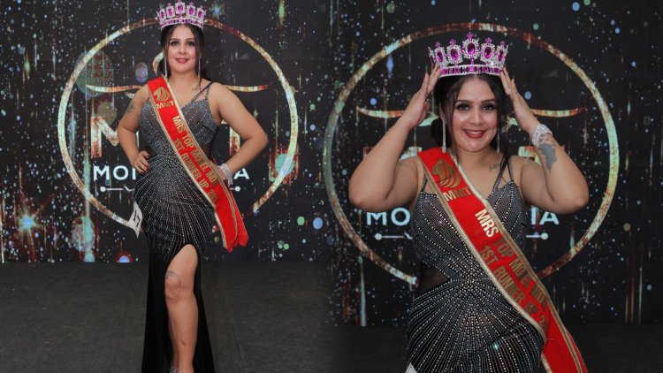 Bangalore’s Suman Verma Shines Bright as 1st Runner-Up at Mrs Top Model India 2025 Grand Finale