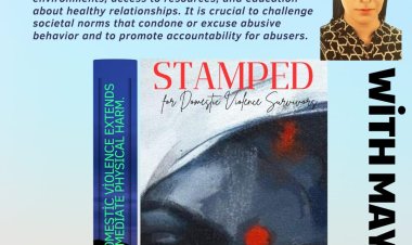 Walk The Talk with Mayaa SH on her book "Stamped: For Domestic Violence Survivors.."