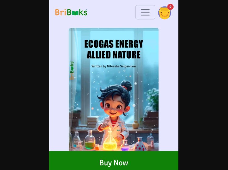 "Ecogas Energy Allied Nature": Niteesha Salgaonkar's New Book Shows How Construction Waste Could Solve India's LPG Crisis
